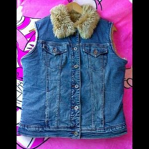 Jag Jeans Vest Jacket Size M