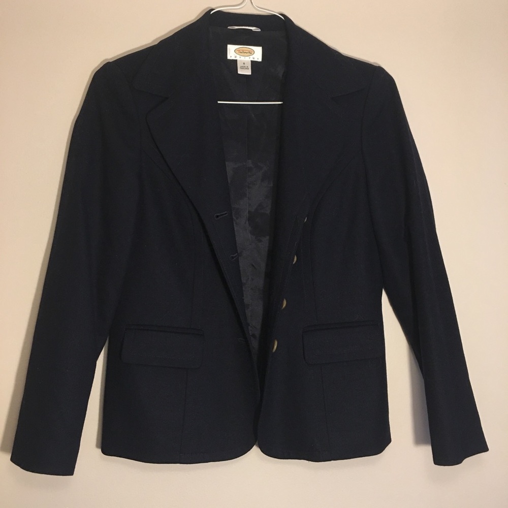 TALBOTS dark blue blazer