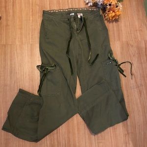 ☘️Lucky Brand☘️ olive green drawstring pants