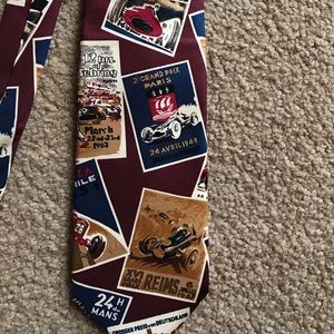 👒Lands End Vintage Grand Prix Tie👒
