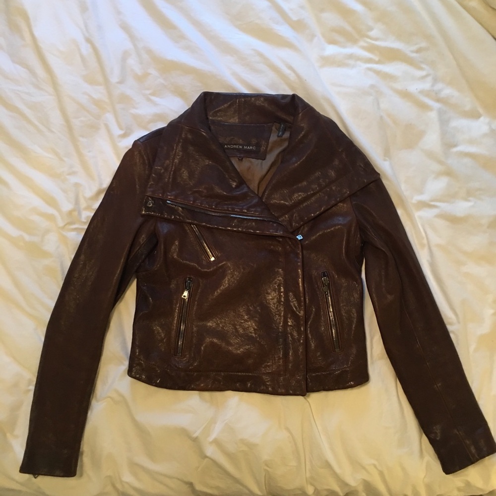 Antique Brown leather jacket