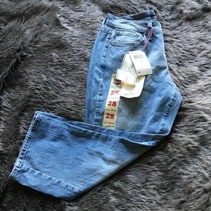 Lucky Brand Classic Rider Crop Capris