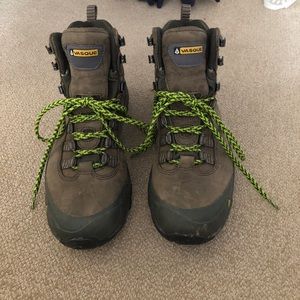 Brown Vasque hiking boots