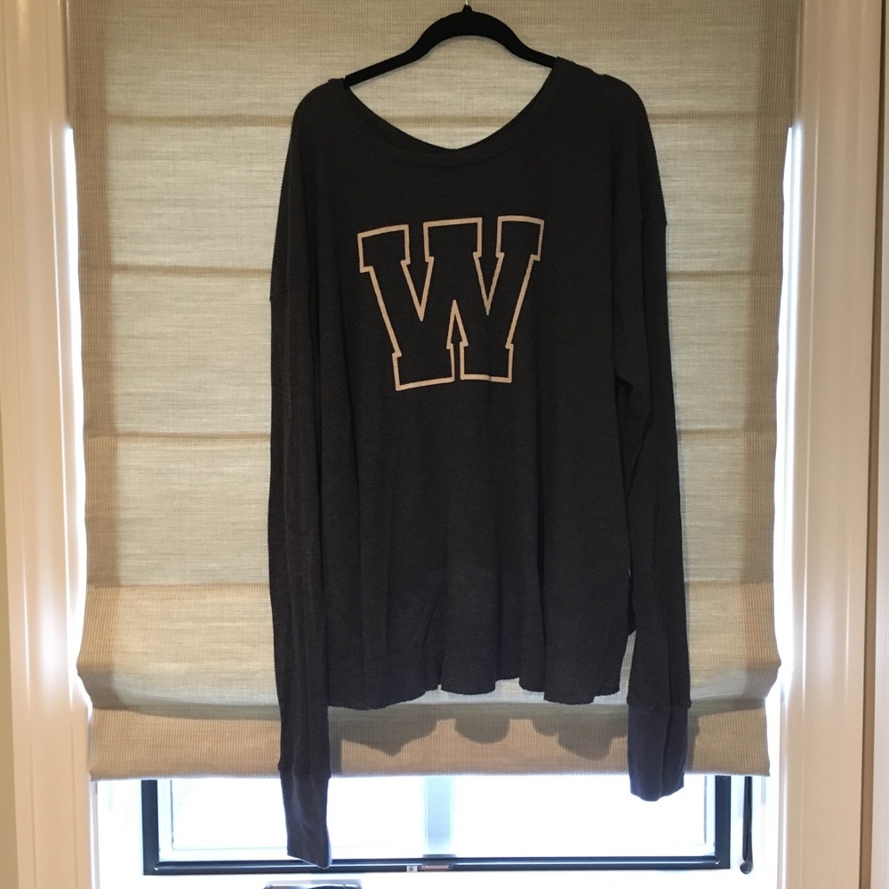Wildfox “W” Thermal Long Sleeve