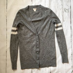 ❌SOLD J.CREW Gray Long Sleeve Cardigan