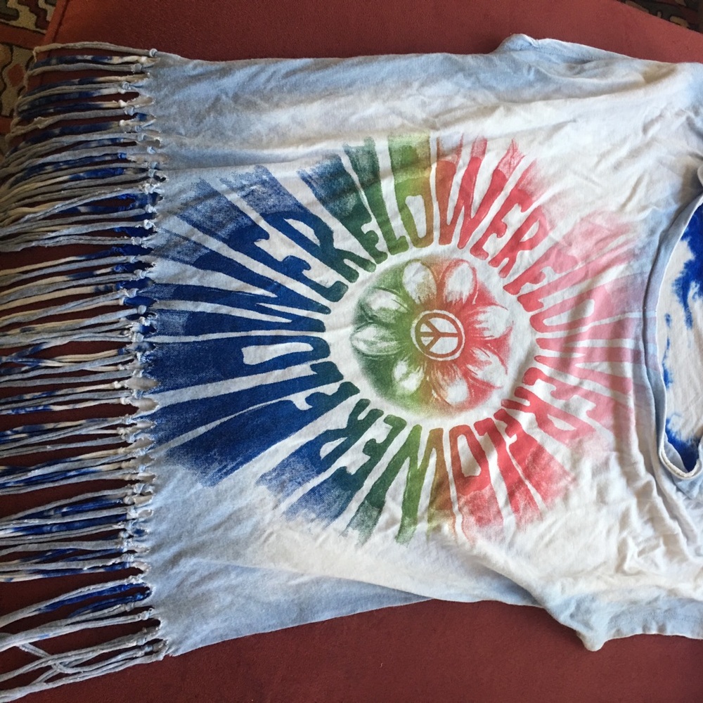 Fringe flower Power Tee