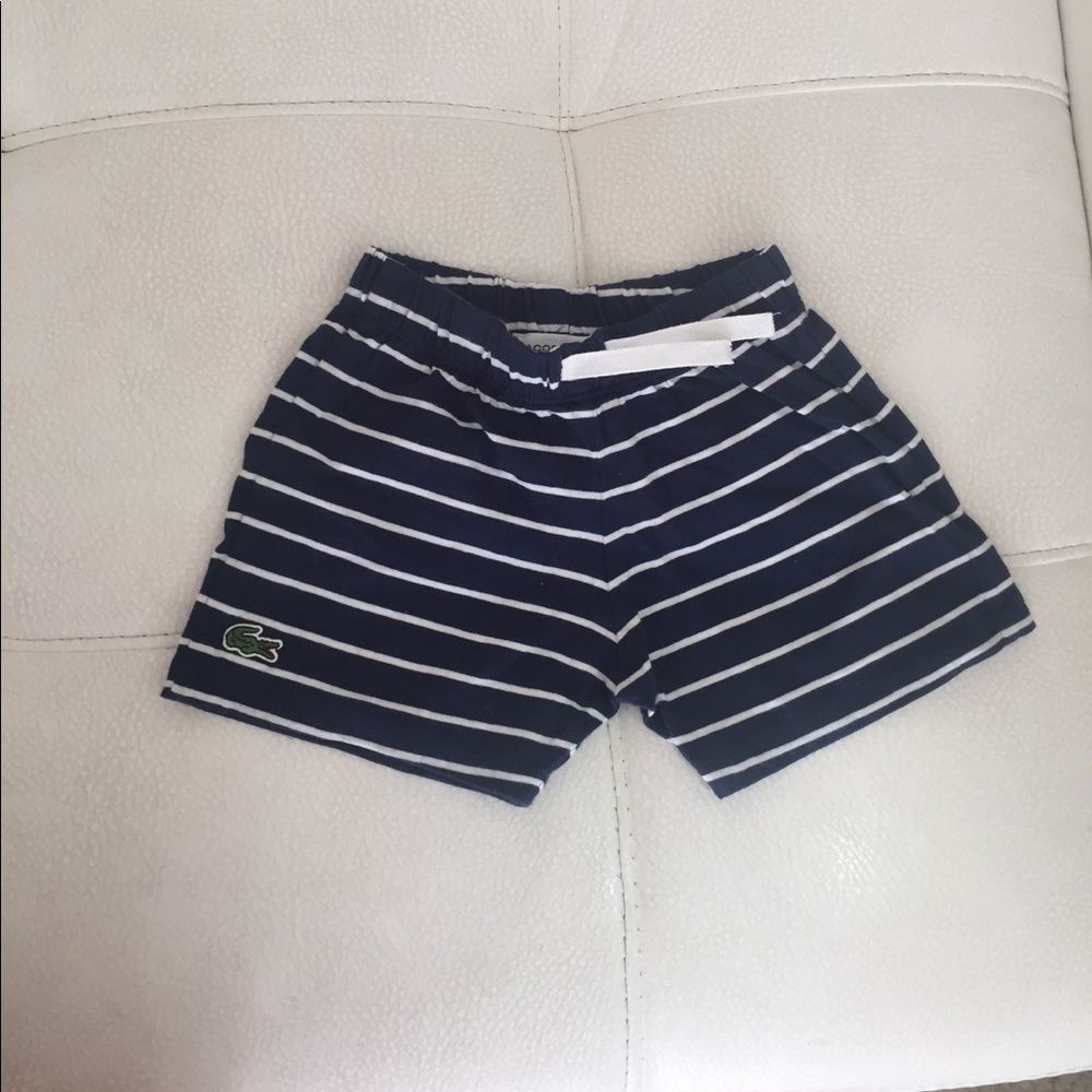 Used Lacoste shorts size 1 year