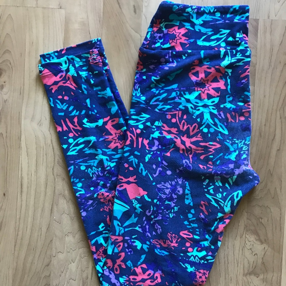 EUC Lularoe OS Leggings