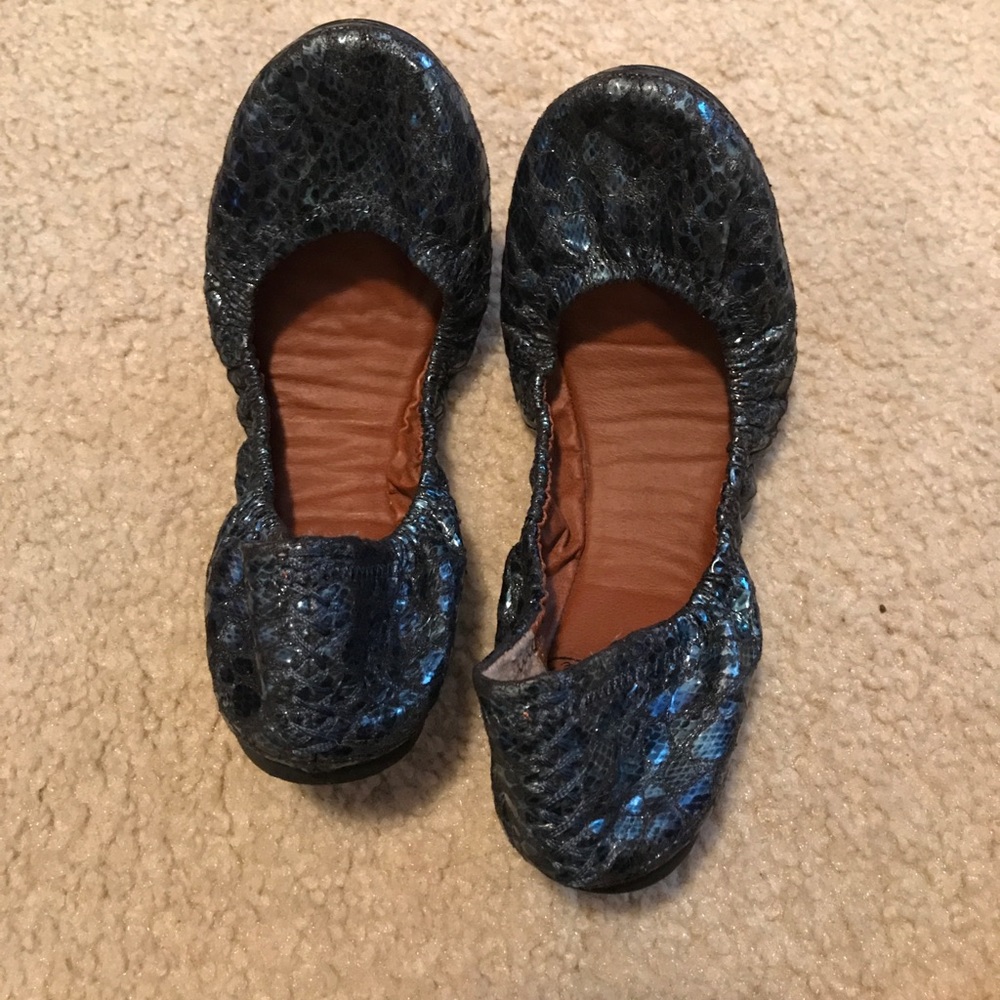 Luck brand blue flatts. Size 6.5