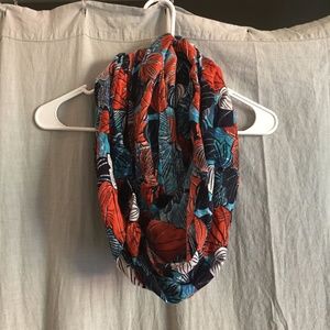 Lightweight Floral Infinity Scarf