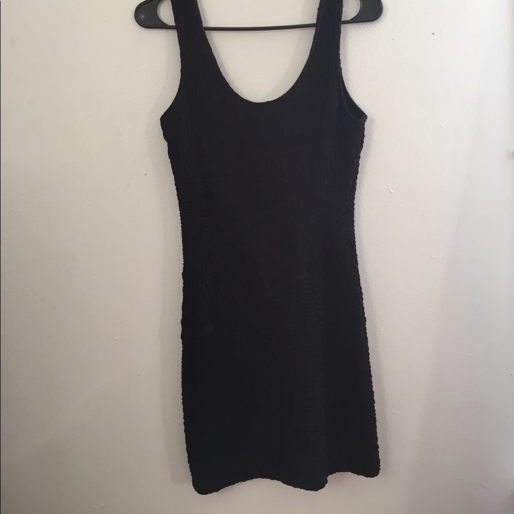 Black tank dress