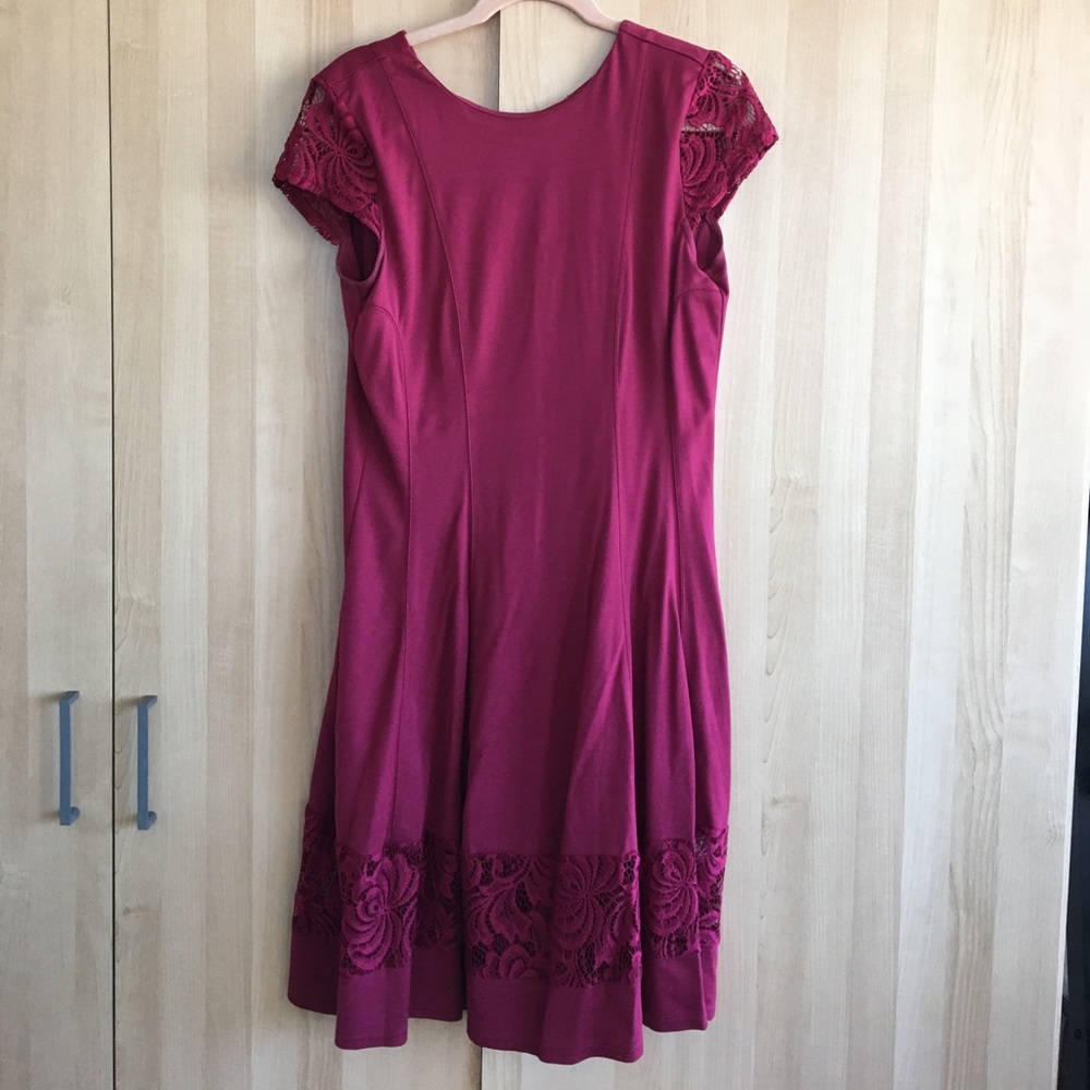 Red knee length dress from Nanette Nanette Lapore