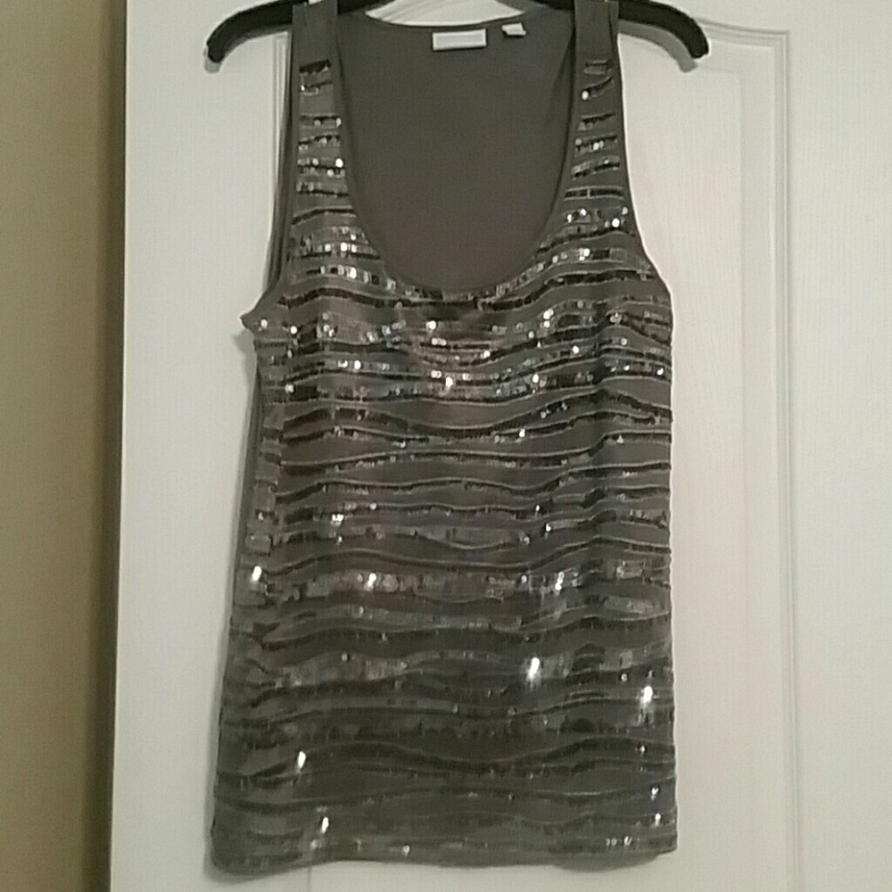 Sequin top