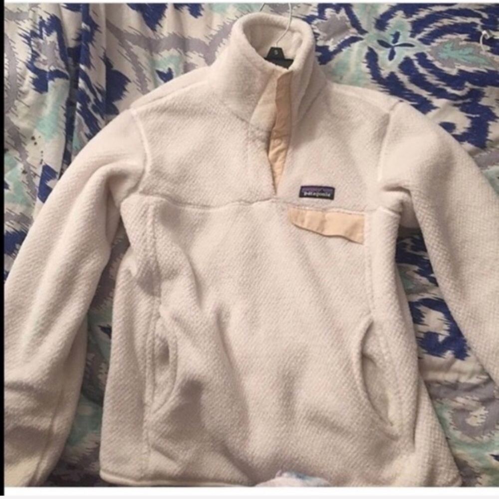 White Fleece patagonia