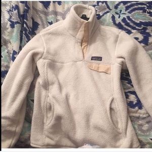 White Fleece patagonia