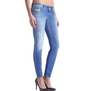 Diesel blue skinny jeans