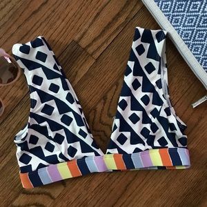 Anthropologie allhop Leticia Bikini Top size