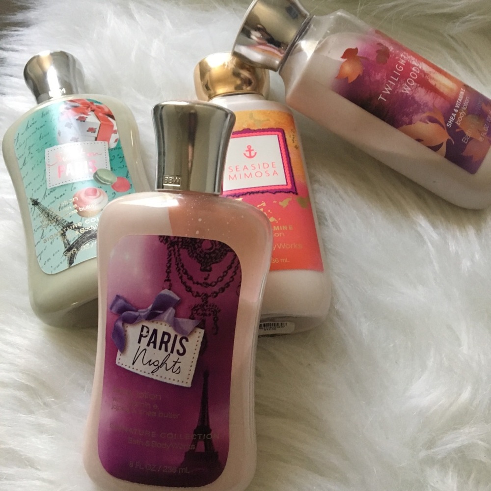 Bath and Body Works Lotion Set 🖤