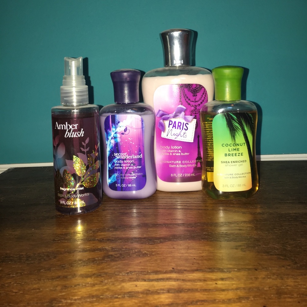 Perfume and lotion