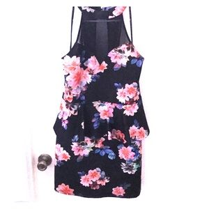 Black Peplum XL dress