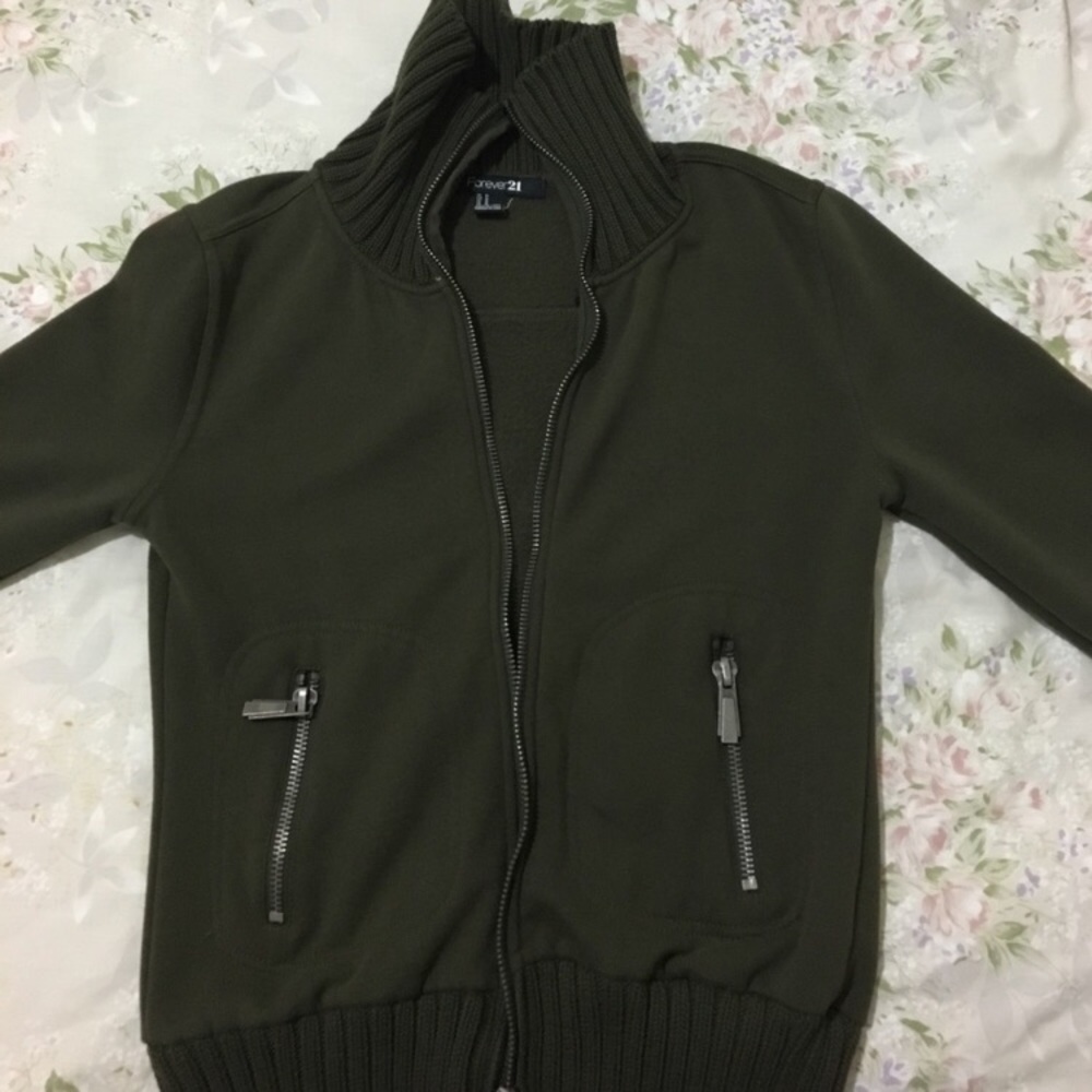 Olive Green Jacket - Picture 2 of 5