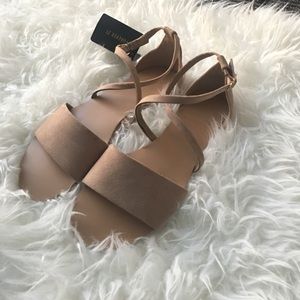 Taupe Sandals