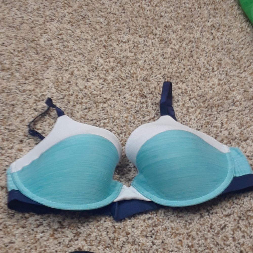 Blue bra