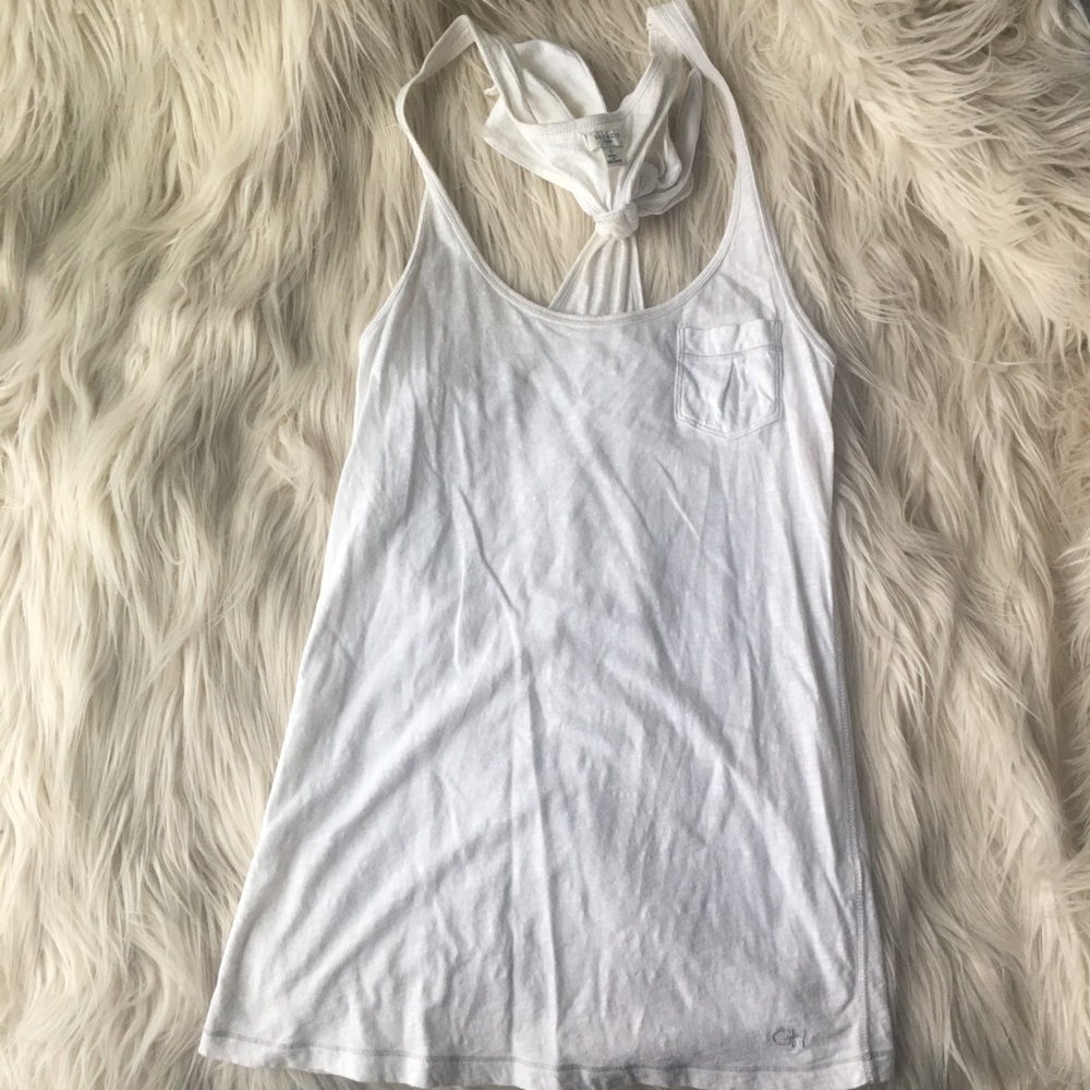 Gilly Hicks Bow Back Tank Top