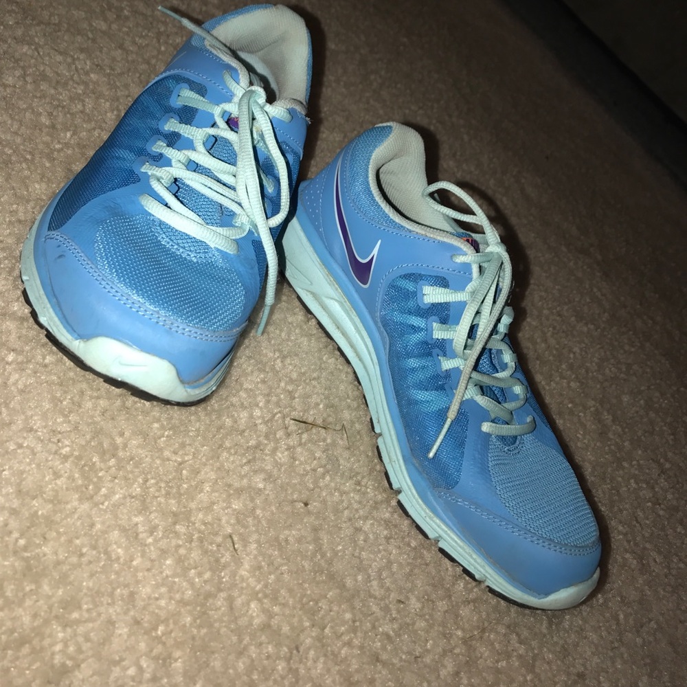 Blue Nike Running Shoes