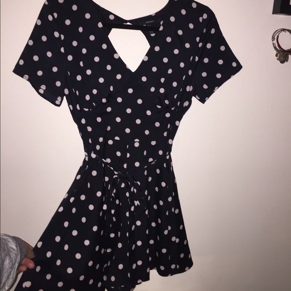 polka dot jumpsuit forever 21