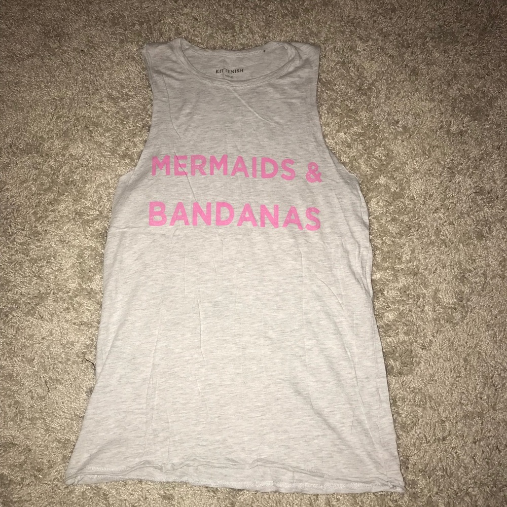 Kittenish Mermaids & Bandanas Tank