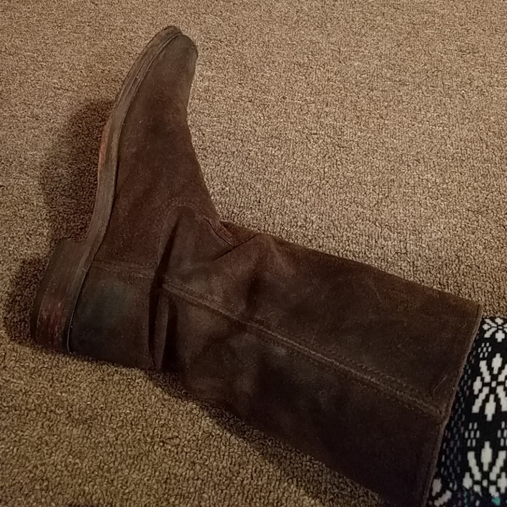 Frye leather boots 8b