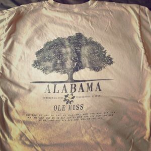 Alabama/Ole Miss Fraternity Shirt