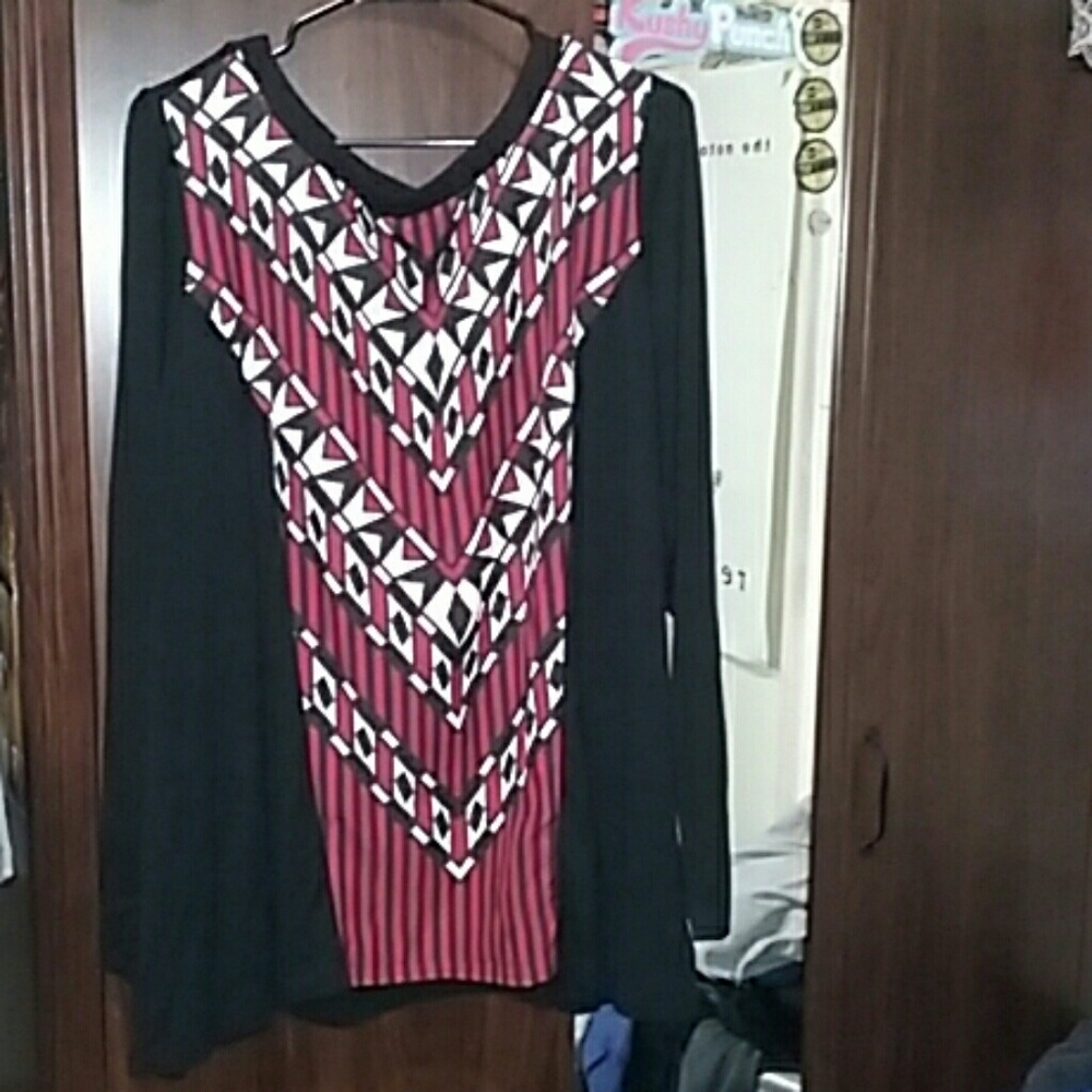 Bob Mackie Wearable Art Plus Size Top