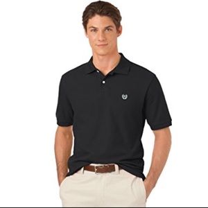 Men's Black Chaps Polo