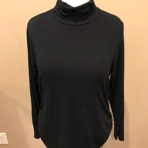 Coldwater Creek Black turtleneck
