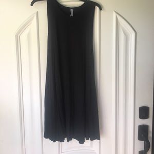 Black RVCA tank dress.