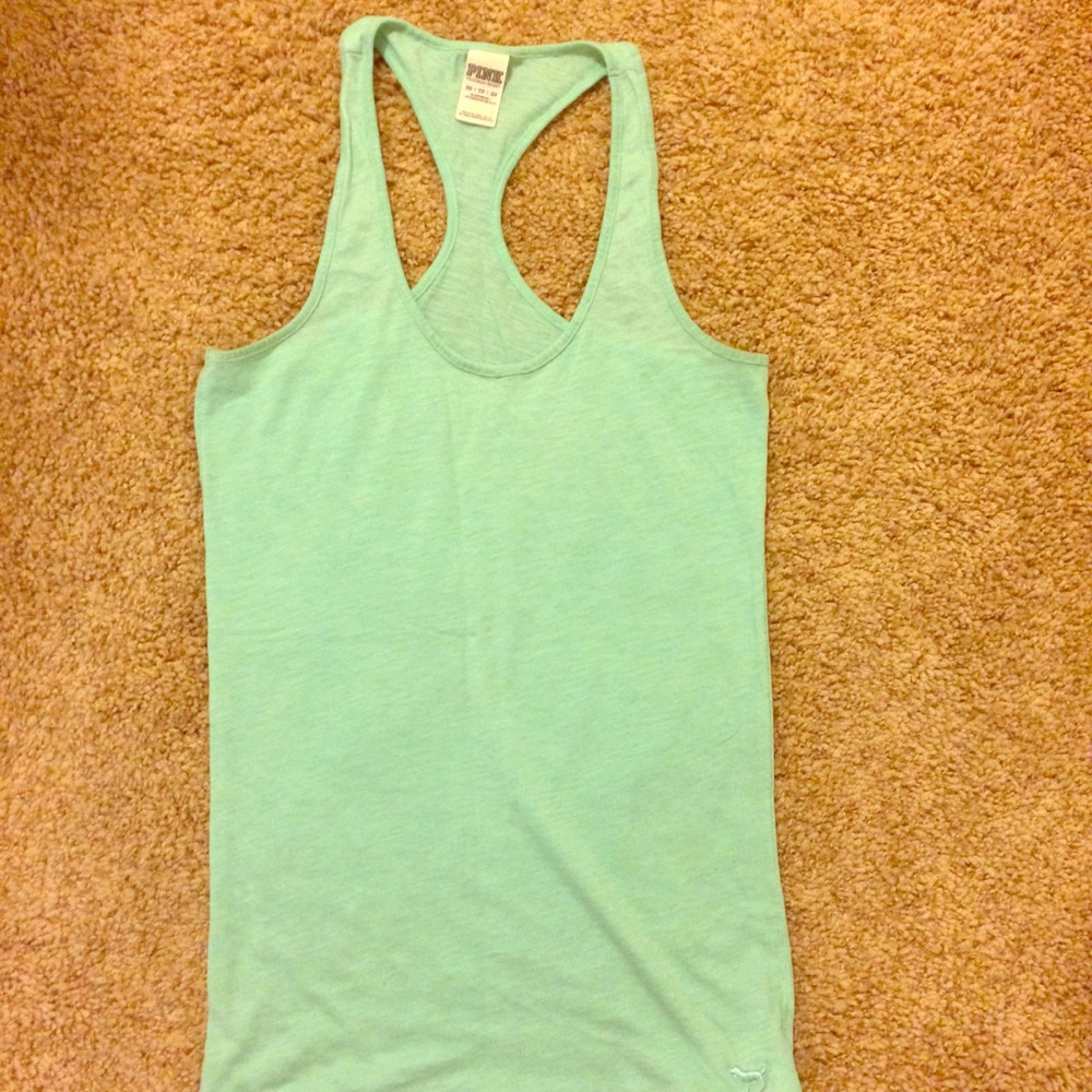 PINK Cotton Racerback