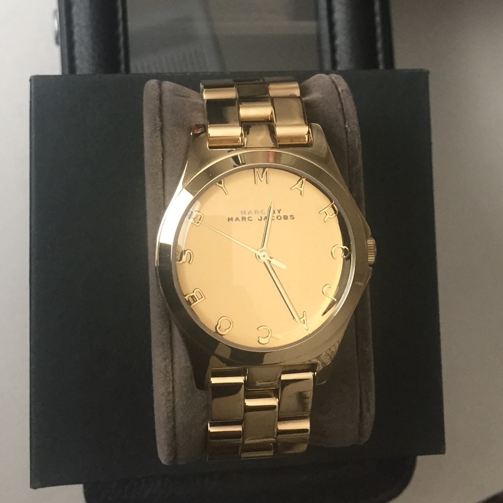 Marc by Marc Jacobs Gold Watch