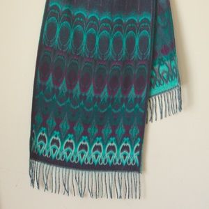 German "Cashmink" Colorful Pattern Soft Scarf