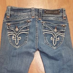Rock Revival Cropped Jeans - size 29