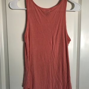 Coral Cotton Tank Top