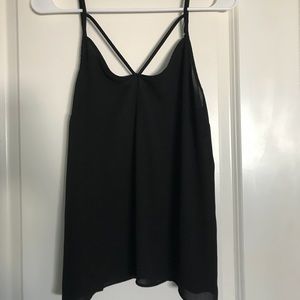 Black Strappy Tank