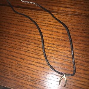 Gold Wishbone Choker