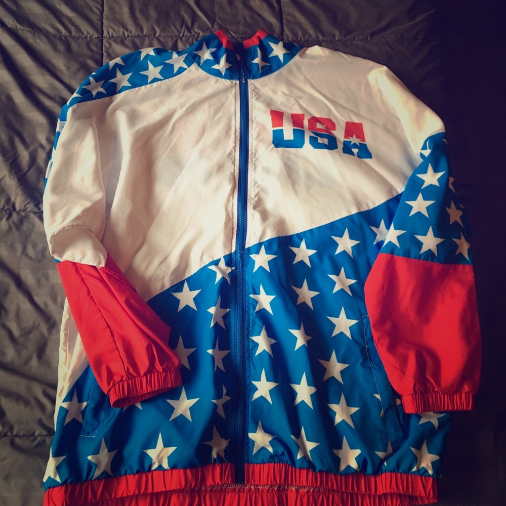 USA windbreaker