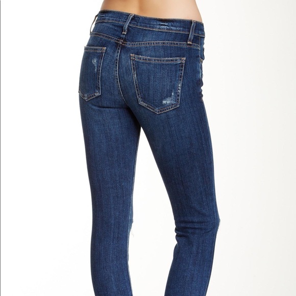 Current/Elliott The Stiletto Distressed Denim - Picture 3 of 4