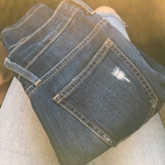 Current/Elliott The Stiletto Distressed Denim - Picture 4 of 4