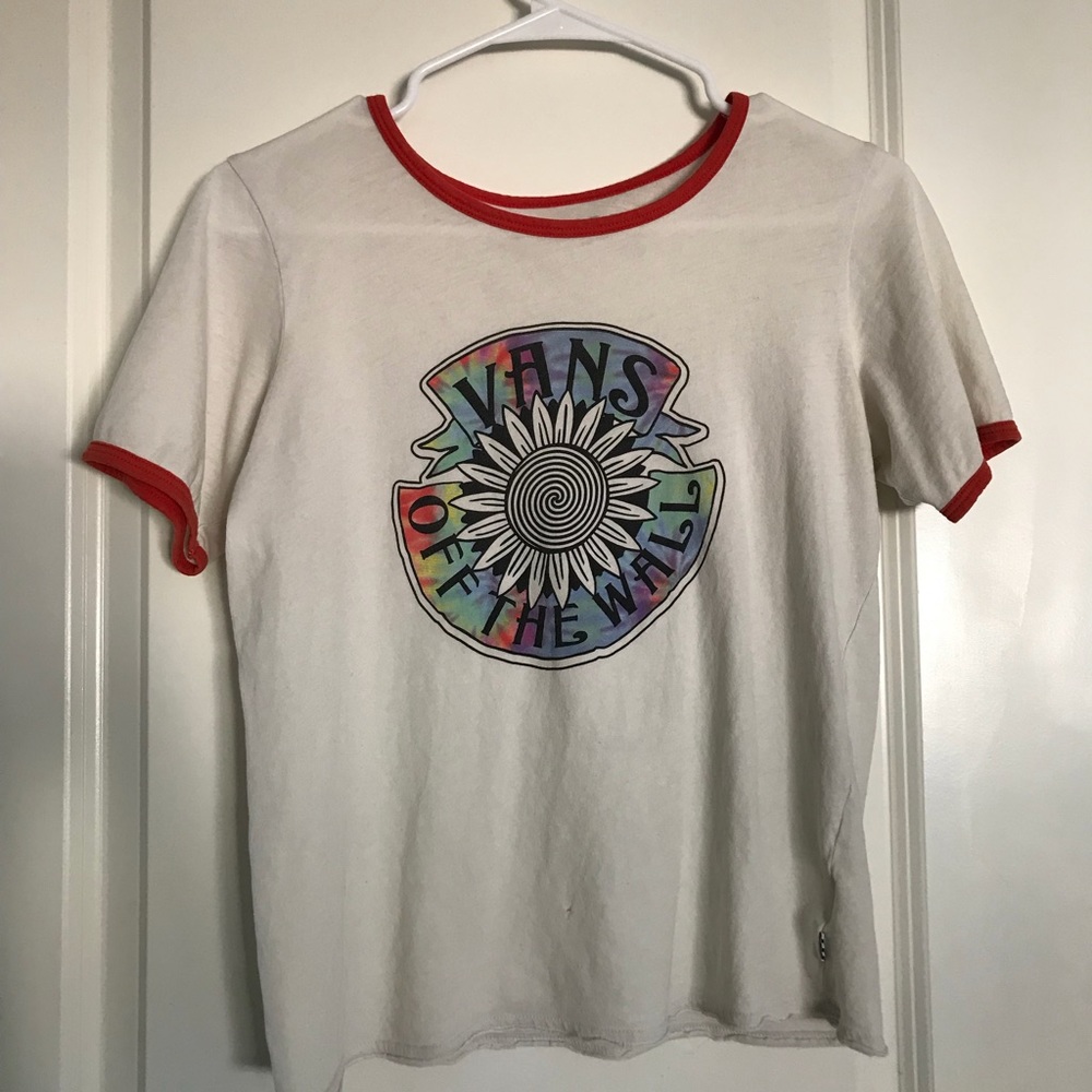 Vans Cropped Graphic Tee