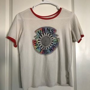Vans Cropped Graphic Tee