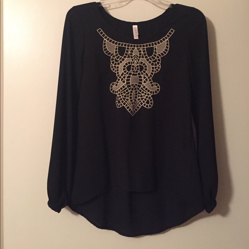Long sleeve Xhilaration business casual top